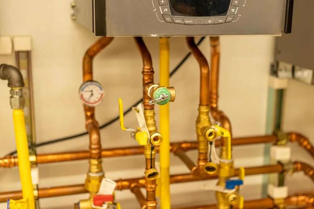 Licensed technician providing Slab Leak Repair for a homeowner in Sayre